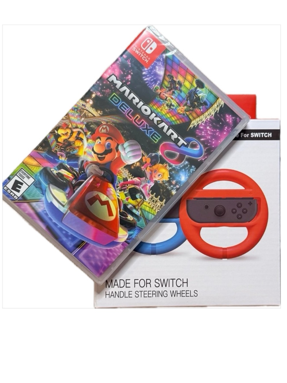 🔥New Nintendo Mario Kart 8 Deluxe with Steering Wheels 🔥